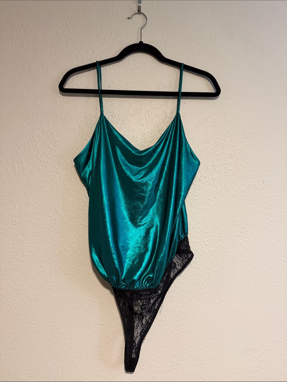 Free People Teal Bodysuit